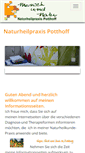 Mobile Screenshot of naturheilpraxis-potthoff.de
